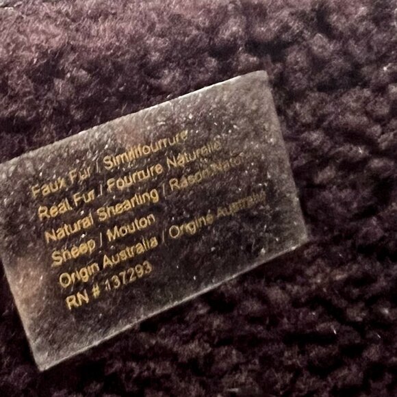 Clarks Mens Brown Nubuck Shearling Lined Ankle Boots 10M Winter Warm - Picture 13 of 14